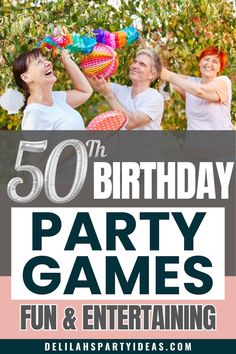 the birthday party games are fun and entertaining for everyone to play on their own family