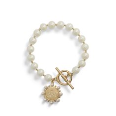 Glamorous imitation pearls form this flex bracelet which displays a 14K gold-plated crest charm for signature Lauren Ralph Lauren style. Ralph Lauren Style, Women Accessories Jewelry, Lauren Ralph Lauren, Faux Pearl, Jewelry Accessories, Women Accessories, Ralph Lauren, Plating, Bracelet