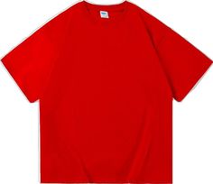 Red Short Sleeve Solid Color Shirt, Oversized Y2k, Mens Fashion Summer, Top Tee, Casual Shirts, Hip Hop, Men's T Shirt, Summer Fashion, Mens Tshirts