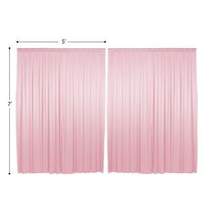 Elegant satin backdrop curtains: Set of 2 backdrop panels, available in two sizes, 5 ft x 7 ft or 5 ft x 10 ft. These satin backdrop curtains from Lann's Linens feature a solid, shiny sheen to dress up any event. Easy to hang, seamless design: Each satin backdrop panel features a 3-inch rod pocket sleeve that fits up to a 1-1/2 inch pole. These panels glide easily on and off the poles for easy installation and removal. Each satin panel is cut from a single piece of fabric for a seamless design with hemmed edges for clean draping and puddling. Versatile satin photography background: These classy satin curtains can be used as photography backdrops or as photo booth backgrounds adding a sophisticated visual effect to a variety of events. They are glamourous enough to compliment any wedding or Pastel Curtain Backdrop, Pink Tulle Backdrop, Pink Curtain Backdrop, Photo Backdrop Pink, Birthday Photo Wall Backdrop Pink, Pink Photo Booth, Satin Backdrop, Curtains Pink, Backdrop Panels