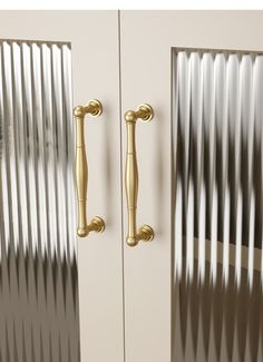 an image of two doors with handles on them