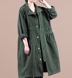 Women Casual Hooded Parka Plus Size Coat Jacket ,Custom make service available! Please feel free to contact us if you want this coat custom made.Materials : cotton blendedSize: M: chest:138 cm length:72 cm sleeve：72cm Most of our dresses are made of cotton linen fabric, soft and breathy. loose dresses to make you comfortable all the time.Flattering cut. Makes you look slimmer and matches easily.Payment:We accept payment by paypal and credit card. if you would like to pay by credit card, please c Spring Cotton Long Coat Parka, Cotton Long Coat Parka For Spring, Cotton Long Parka For Spring, Long Cotton Parka With Pockets, Cotton Long Coat Parka With Pockets, Oversized Cotton Parka Long Coat, Oversized Cotton Parka For Work, Spring Long Coat Parka With Pockets, Casual Cotton Long Parka