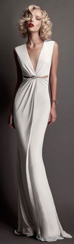 Roberto Cavalli White Fashion, Roberto Cavalli, Marilyn Monroe, Bridal Collection