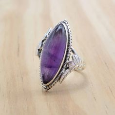 Marquise Amethyst Ring As Gift, Marquise Amethyst Ring Gift, Marquise Amethyst Ring Gemstone Gift, Gift Marquise Amethyst Ring, Purple Gemstone Rings For Jewelry Making, Purple Oval Bohemian Rings, Purple Gemstone Bohemian Rings, Bohemian Purple Gemstone Ring, Purple Gemstone Open Ring