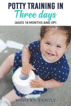 Potty training in 3 days is what we have done with all four of our kids (three boys & a little girl). Potty Training Puppy Apartment, Potty Training Guide, Potty Training Rewards, Toddler Potty