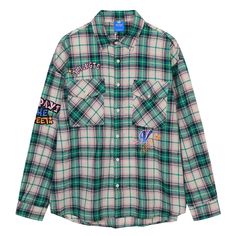 Men Casual Embroidered Plaid 2 Pockets Shirt
Size Chat： Plaid Shirt Men, Pocket Shirt, Winter Colors, Green Man, Apparel Accessories, Shirts Tops, Button Down Shirt, Long Sleeve Shirts, Men Casual