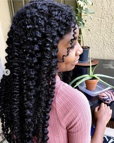 Long 3c Hair, Fairy Hairstyle, Curly Afro Hair, 4c Hair Care, 3c Hair, Hair 2022, Hair Care Regimen, Natural Hair Tutorials, Crystal Aesthetic