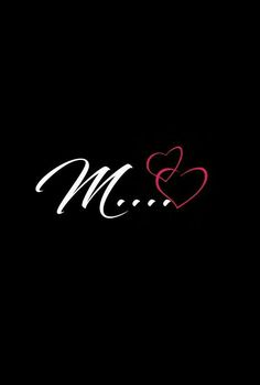 the word mr and mrs written in white ink on a black background with two hearts