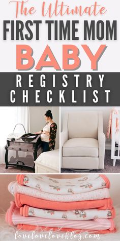 the ultimate first time mom baby registry checklist