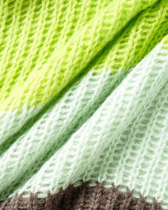 Details: Crochet long-sleeve top with matching-color patternTop Length: CroppedSleeve Length: Long SleevesMaterials: 100% Polyester Green Patchwork Long Sleeve Sweater, Green Color Block Long Sleeve Cardigan, Green Long Sleeve Patchwork Sweater, Green Long Sleeve Color Block Cardigan, Green Color Block Cardigan, Multicolor Long Sleeve Open Knit Sweater, Spring Green Color Block Cardigan, Green Color Block Knit Sweater, Green Knit Sweater For Layering