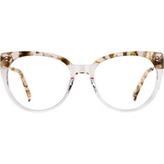 Discover refined elegance with this small round eyeglasses meticulously crafted from mixed materials featuring a full-rim design that blends classic charm with modern sophistication. This eyeglasses offers enhanced comfort and an exact fit through a universal bridge making it perfect for everyday wear and casual occasions. Stylish glasses for women it exudes a distinctive and artsy vibe particularly suited for those with square or diamond face shapes. Embrace the perfect blend of elegance and fu Clear Round Glasses, Zenni Optical Glasses, Stylish Glasses For Women, Artsy Vibe, Round Eyeglasses Frames, Eye Prescription, Rim Design, Diamond Face, Zenni Optical