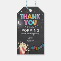 thank you for popping over to my popcorn love, ashley gift tag printable