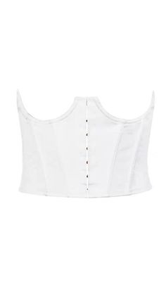 WHITE COTTON UNDERBUST CORSET Snatched Waist, Oversized Shirts, Eye Details, Dress Women Elegant, Underbust Corset, Plus Size Shopping, Sweater Blouse, Cotton Blouses, Corset Dress