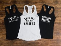 This tank makes for a great workout shirt. Get pumped with a variety of styles to choose from. These lightweight and airy tanks are perfect for the hot summer days. These are made of 60 cotton 40 polyester and are offered in a wide variety of colors and font. Use the sizing chart on photo 3.Shirts are made with high quality heat transfer vinyl. A beautiful relaxed vinyl with a soft matte finish that looks like it belongs on the garment. Shirts are pressed with an industrial heat press for long l Holiday Workout Shirt, Workout Tanks With Sayings, Fitted Sleeveless T-shirt For Workout, Summer Gym T-shirt Athleisure Style, Athleisure Gym T-shirt For Summer, Athleisure T-shirt For Gym In Summer, Fitted Muscle Tee For Gym And Summer, Moisture-wicking Tops For Summer Workouts, Summer Moisture-wicking Workout Tops