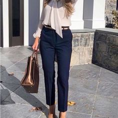 Black Casual Slack Pants Midrise No Stretch Silk Pant Suit, Linen Pants Suit, Asymmetric Bodysuit, Casual Slacks, Silver Jacket, Black Tunic Tops, Slack Pants, Beige Pants, Business Pants