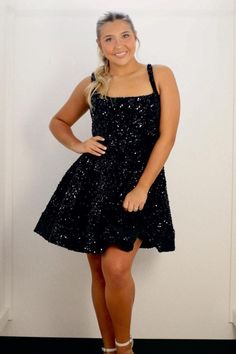 Modsele this short dress features a scoop neckline, lace-up back and A-line skirt.#hoco2023#homecomingdresses#formaldresses#homecoming#schooleventdress#holidaydress#graduationdress#cocktaildress Glamorous Sleeveless Mini Dress With Lace-up Back, Fitted Homecoming Mini Dress With Back Zipper, Fitted Mini Dress With Back Zipper For Homecoming, A-line Dress With Corset Back For Night Out, Fitted A-line Mini Dress With Lace-up Back, A-line Sequin Mini Dress For Prom Season, Elegant A-line Mini Dress With Lace-up Back, Fit And Flare Party Dress With Corset Back, Party Dress With Corset Back And Fit And Flare