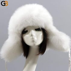 Cute Hats For Winter, Russian Hat Aesthetic, Ushanka Aesthetic, Ushanka Hat Aesthetic, Hat With Ear Flaps, Russian Hat, Winter Skiing, Faux Fur Material, Faux Fur Hat