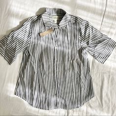 Really Cute Short Sleeve Button Down Shirt In 100% Cotton Blue And White Stripe. Cute Shorts, Cotton Shorts, Blue Stripes, Short Sleeve Shirt, White Stripe, Sleeve Shirt, Down Shirt, J Crew, Blue White