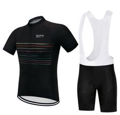 two men's bibsuits and cycling clothing