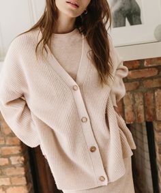 Women's Casual Cocoon Cardigan – Rachly Oversized Sweater Cardigan, Warm Cardigan, Pullover Mode, Cocoon Cardigan, Rib Knit Cardigan, Jenni Kayne, Short Cardigan, Estilo Chic, Stylish Sweaters