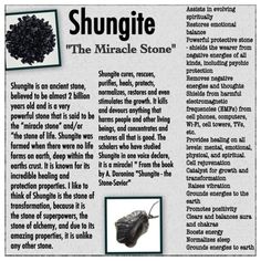 One Of The Most Powerful Healing Stones Ever Discovered. Shungite Cures, Rescues, Purifies, Heals, Protects, Normalizes, Restores And Even Stimulates The Growth. It Kills And Devours Anything That Harms People And Other Living Beings, And Concentrates And Restores All That Is Good. The Scholars Who Have Studied Shungite In One Voice Declare, It Is A Miracle! " From The Book By A. Doronina "Shungite - The Stone-Savior" Healing Stones And Crystals, Crystal Water Bottle, Crystals Jewelry, Crystal Water