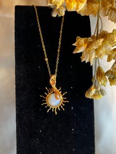 These sweet & dainty  necklaces are all hand crafted delicately by me!!  Making these is really fun for me so I've figured out a few different sun ray styles:) They all come in silver and gold and they are made out of gold (or silver) plated Copper wire. The chain is 14k gold plated stainless steel (or regular stainless steel This makes it hypoallergenic and tarnish resistant :) MAKE SURE YOU PUT WHICH STYLE YOU WANT IN PERSONALIZATION FIELD!! Sun-shaped Necklace For Summer Gifts, Adjustable Celestial Sun Design Jewelry, Adjustable Celestial Jewelry With Sun Design, Minimalist Adjustable Sun And Moon Jewelry, Adjustable Spiritual Sun And Moon Jewelry, Adjustable Sun And Moon Design Jewelry For Gifts, Adjustable Jewelry With Sun And Moon Design For Gift, Adjustable Brass Sun And Moon Design Jewelry, Bohemian Sun Shaped Jewelry Gift