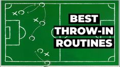 the words best throw - in routines on a green chalkboard