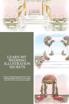 wedding ceremony design Digital Invitations Wedding