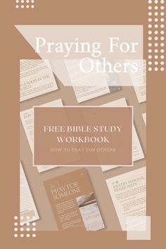 free bible study workbook on intercessory prayer