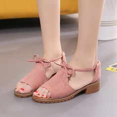 Women's Fish Toe Open Toe Wedge Sandals Holiday Sandals, Summer Wedges, Lace Up Wedges, Fishing Women, Summer Holiday, Shoe Style, Women Lace, Wedge Sandals, Open Toe