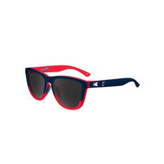 Stay shaded in Cleveland Guardians style with these Premiums Sport sunglasses. They feature polarized UV400 lenses to keep sun rays at bay and rubberized non-slip nose pads to keep them comfortably in place. The distinct Cleveland Guardians graphics make these the perfect finishing touch to any fan look.Stay shaded in Cleveland Guardians style with these Premiums Sport sunglasses. They feature polarized UV400 lenses to keep sun rays at bay and rubberized non-slip nose pads to keep them comfortab Blue Polycarbonate Sunglasses For Sports, Blue Polycarbonate Sports Sunglasses, Casual Red Sunglasses For Outdoor Activities, Sports Wayfarer Sunglasses With Uv Protection, Blue Polarized Sports Sunglasses, Sporty Red Sunglasses With Uv Protection, Sports Polarized Wayfarer Sunglasses, Casual Sports Sunglasses With Tinted Lenses, Red Mirrored Sunglasses For Sports