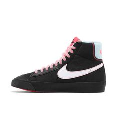 Brand New, Never Worn. Comes With Set Of Plain Black Laces. Size Youth 6 (Women’s 7 1/2) Shoes Nike Blazer, Nike Blazer Mid, Nike Blazers Mid, Blazer Mid, Nike Pink, Nike Blazer, Plain Black, Shoes Nike, Black Blazer