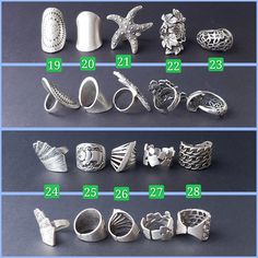 "Antique Silver Plated Ethnic Adjustable Ring, Boho Chic Jewelry,Antique silver decorative ring with a tribal, ethnic feel. Adjustable size - can adjust one size up or down. Great for thumb also! Perfect as a gift for a loved one or a special treat for yourself. The ring is sterling silver plated with a matte, antique oxidized finish. Metal: brass Finish : 23 micron matte (silver 925) plated Ring size : adjustable Our all products are hypoallergenic and lead, nickel, cadmium free. Please contact Huge Ring, Huge Rings, Sterling Silver Spoon Ring, Face Ring, Sterling Silver Spoons, Wide Band Ring, Hammered Ring, Cuff Ring, Boho Chic Jewelry