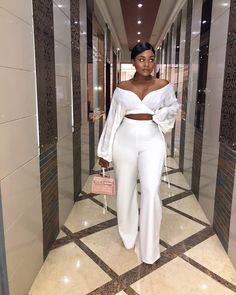 All White Party Outfits, White Party Outfit, White Fits, All White Outfit, Curvy Model, White Outfit, Graduation Outfit, White Party