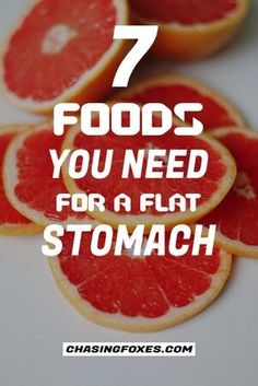 These 7 weight loss foods are great if you’re wanting to know how to get a flat stomach. So check out these specific foods for a flat stomach! #ChasingFoxes #FlatStomach Flat Stomach Diet, Bulletproof Diet, Get A Flat Stomach, Healthy Meat Recipes, Flatter Stomach, Best Fat Burning Foods, Fat Loss Drinks, Healthy Diet Recipes, Flat Stomach