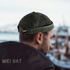 This brimless skullcap is made from cotton blends, and finished with a turn-up brim for an endless casual vibe. Simple design but chic, breathable, and comfortable all year round! Dome crown top and turn up brim make this cap fashionable for young men. The hat's simple and versatile design makes it easy to be paired with any outfit from your closet! Start with this brimless harbor hat and be chic from now! Details: Adjustable string inside Brimless Fashion Design Care: Washable Material: Cotton