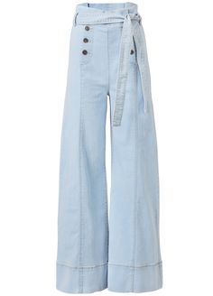 Wide Bottom Jeans, High Waisted Baggy Jeans, Baggy Jeans For Women, High Waisted Wide Leg Jeans, Bottom Jeans, Fashion Jeans, Stretchy Pants, Sash Belt, Straight Trousers