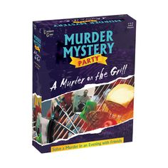 Play Murder Mystery Party - A Murder on the Grill at your next game night. Shop the best party games for adults and fun inappropriate party games. Mystery Party Game, Mystery Dinner, Backyard Cookout, Mystery Games, Mystery Party, Light Snacks, Adult Party Games, Guys And Dolls, Rock N’roll