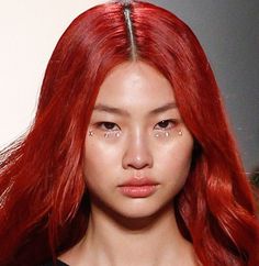 Cool Makeup Looks, Jeremy Scott, Grunge Hair, Maquillaje De Ojos, Fashion Makeup, Makeup Inspiration, Best Makeup Products, Hair Inspo, Dyed Hair