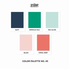 the color palette for stamp market