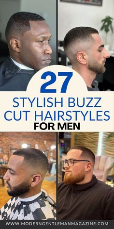 Explore the top 27 buzz cut hairstyles for men that exude style and confidence. From classic military-inspired cuts to modern variations, these buzz cut styles offer a low-maintenance yet bold look for men of all ages. Discover the versatility and timeless appeal of the buzz cut with these trendy and masculine hairstyle options. #buzzcutmen #menbuzzcut #buzzcuthairstyles #shortmenshair #lowmaintenancehair #boldhairstyles