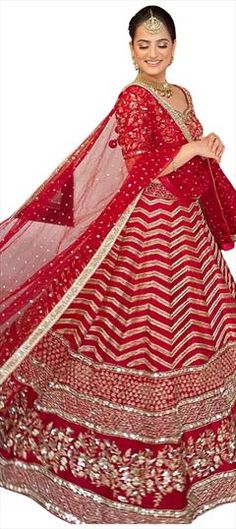 Red and Maroon color Lehenga in Silk fabric with Embroidered, Sequence, Thread work Red Art Silk Floor-length Sharara, Red Art Silk Salwar Kameez Floor-length, Red Art Silk Lehenga For Eid, Red Art Silk Floor-length Traditional Wear, Red Floor-length Art Silk Traditional Wear, Red Floor-length Embroidered Fabric With Zari Work, Bollywood Style Red Embroidered Floor-length Fabric, Red Floor-length Traditional Wear With Pallu, Red Embroidered Floor-length Dupatta