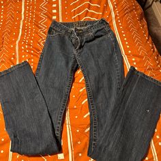 Wrangler Cowboy Cut- 0/34 Never Worn Missed The Return Date Asking $60 Kimes Ranch- 00/36 Worn A Few Times, Tiny Hole In Bottom Pant Leg. Bought For $120 Asking $75 Wrangler Cowboy, Wrangler Cowboy Cut, Kimes Ranch, Wrangler Jeans, Christmas List, Jeans And Boots, Cowboy, Women Jeans, Boots