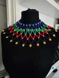 We love this handmade beaded necklace made from recycled plastic beads. These are very lightweight and versatile and stunning for every outfit.  Please don't forget to send us your telephone number and email for tracking purposes when placing the order 🙏🏼 Large Beads Festival Choker, Festival Large Beads Choker, Traditional Black Beaded Necklace, Festival Polished Bead Choker Necklace, Adjustable Bib Necklace With Colorful Round Beads, Traditional Colorful Bead Choker, Traditional Large Beads For Choker, Festival Beaded Choker With Large Beads, Unique Colorful Beads Choker