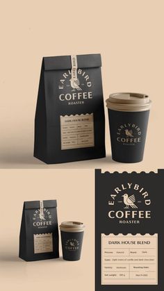 Mockup designs Coffee Brand Mockup, Craft Bag Packaging, Coffee Branding Packaging, Cafe Branding Design Packaging, Coffee Bag Packaging Design, Coffee Company Branding, Coffe Brands, Coffee To Go Design, Paper Bag Branding