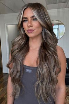 Titanium Bronde Balayage Hairstyles For Hair Extensions, Titanium Hair Color, Fall Blonde Balayage, Hairstyles For Hair, Titanium Hair, Highlights On Brown Hair, Balayage Hair Ash, Fall Blonde Hair Color