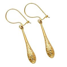 Tear Drop Diamond Cut Hanging; A great pair of earrings, perfect for any fine jewelry collection. Metal stamp: 14k Material: Yellow Gold , White Gold , Rose Gold Length: 30 MM Back finding: Ear-Wire Enjoy 30 days money back guarantee. Gold Long Drop Earrings For Anniversary, Rose Gold Teardrop 14k Gold Earrings, Rose Gold 14k Teardrop Earrings, Elegant Stamped 14k Gold Dangle Earrings, 14k Stamped Dangle Earrings For Gift, Elegant Rose Gold Earrings Stamped 14k, Hallmarked Gold Plated Teardrop Earrings, Yellow Gold Long Drop Earrings With Lever Back, Yellow Gold Drop Earrings For Anniversary