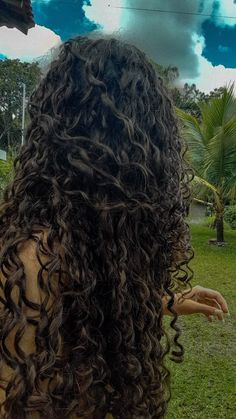 Hip Length Curly Hair, Perfect Curly Hair, Curly Hair Tutorial, Thick Curly Hair, Curly Hair Extensions, Hair Icon, Beautiful Curly Hair, Curly Hair Styles Easy, Beautiful Curls