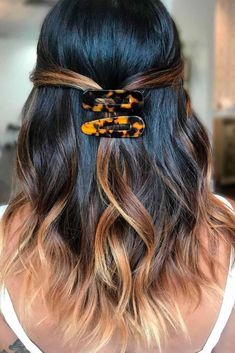 Best Ombre Fall Hair Colors That Are Perfectly On Point ★ Subtle Ombre Hair Color For Brunettes, Dark Long Layered Hair, Medium Length Ombre Hair, Hombre Hair, Caramel Ombre Hair, Fall Ombre, Blond Ombre, Hair Blond