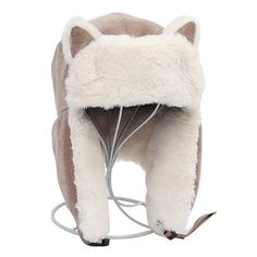 Winter Warm Thick Soft Plush Earmuffs Caps  Bomber Hats Outdoor Snowing Beanies Cat Ear Cashmere Hat Casual Winter Hat With Ears, Winter Hats With Ears, One Size Fits Most, Adjustable Warm Hat With Cat Ears, Adjustable Winter Hats With Ear Flaps, Adjustable Ear Flaps Winter Hats, Adjustable Cat Ears Winter Hat, Casual Cat Ears Winter Hats, Winter Cat Ears Hat With Ears Detail, Fitted Winter Hat With Cat Ears